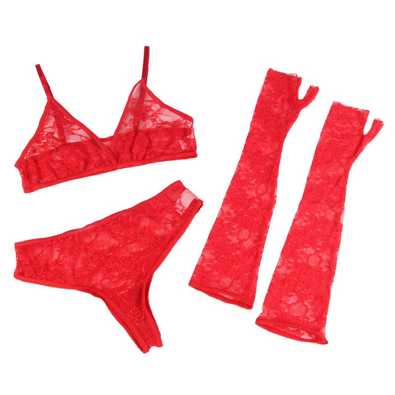 Lace Sexy Valentines Lingerie Set Sexiest mature mom lingerie Bra Panties🌹