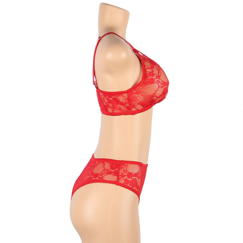 Lace Sexy Valentines Lingerie Set Sexiest mature mom lingerie Bra Panties🌹