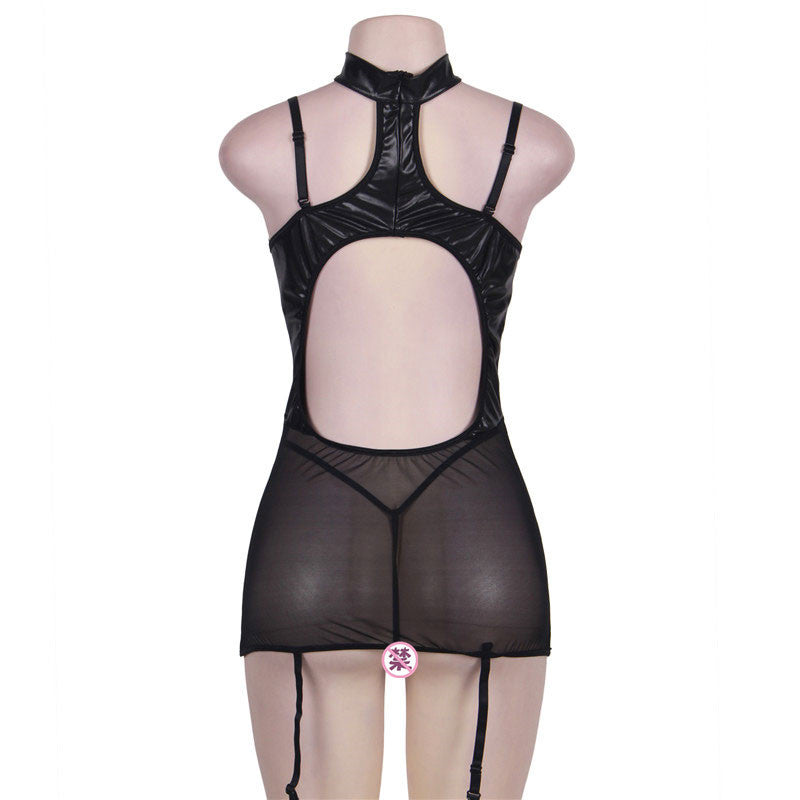 Latex Leather Bodysuit Slutty sexy mature lingerie Black Teddy Le Jour Jour Latex Leather Bodysuit Slutty sexy mature lingerie Black Teddy Le Jour Jour