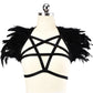 Latina Bra Straps Intimate Bdsm Lingerie Harness Feather Bra