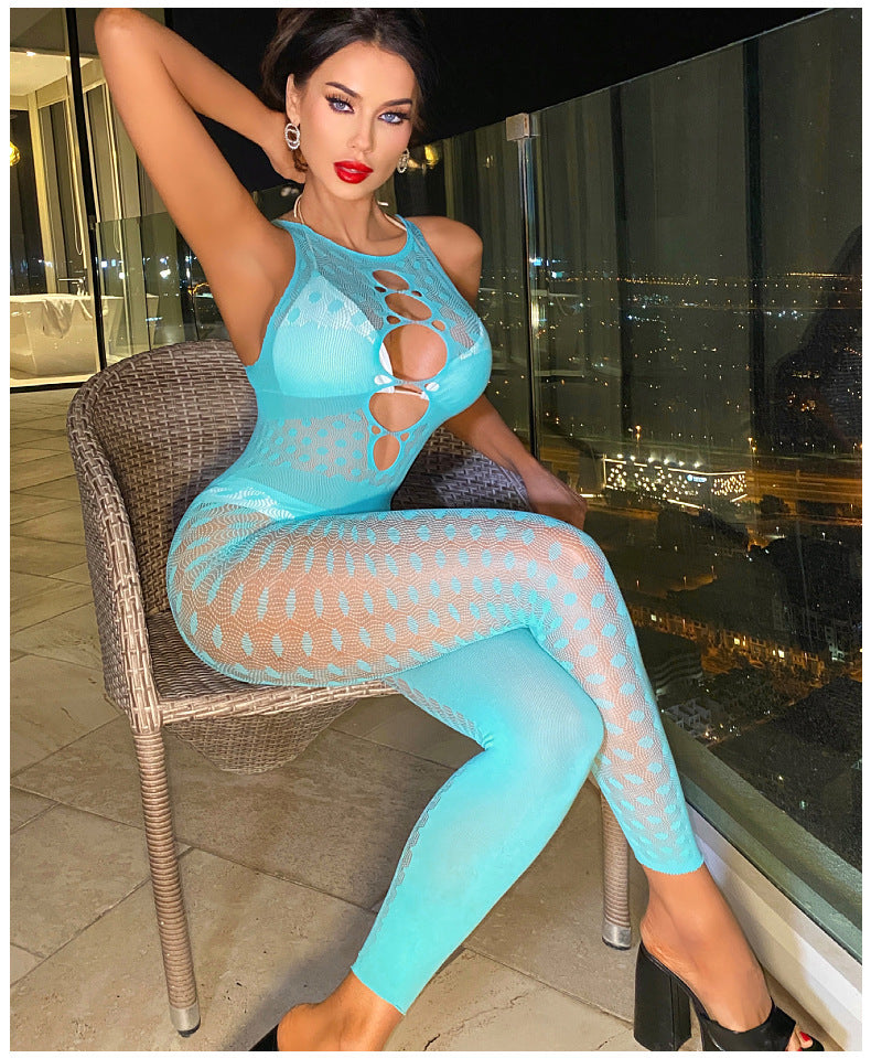 Latina Fishnet Bodystockings Women  Womens Sheer Lingerie Mesh Bodysuit