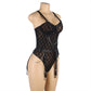 Latina Open Back Bodysuit See Thru mature wife lingerie Naughty Teddy