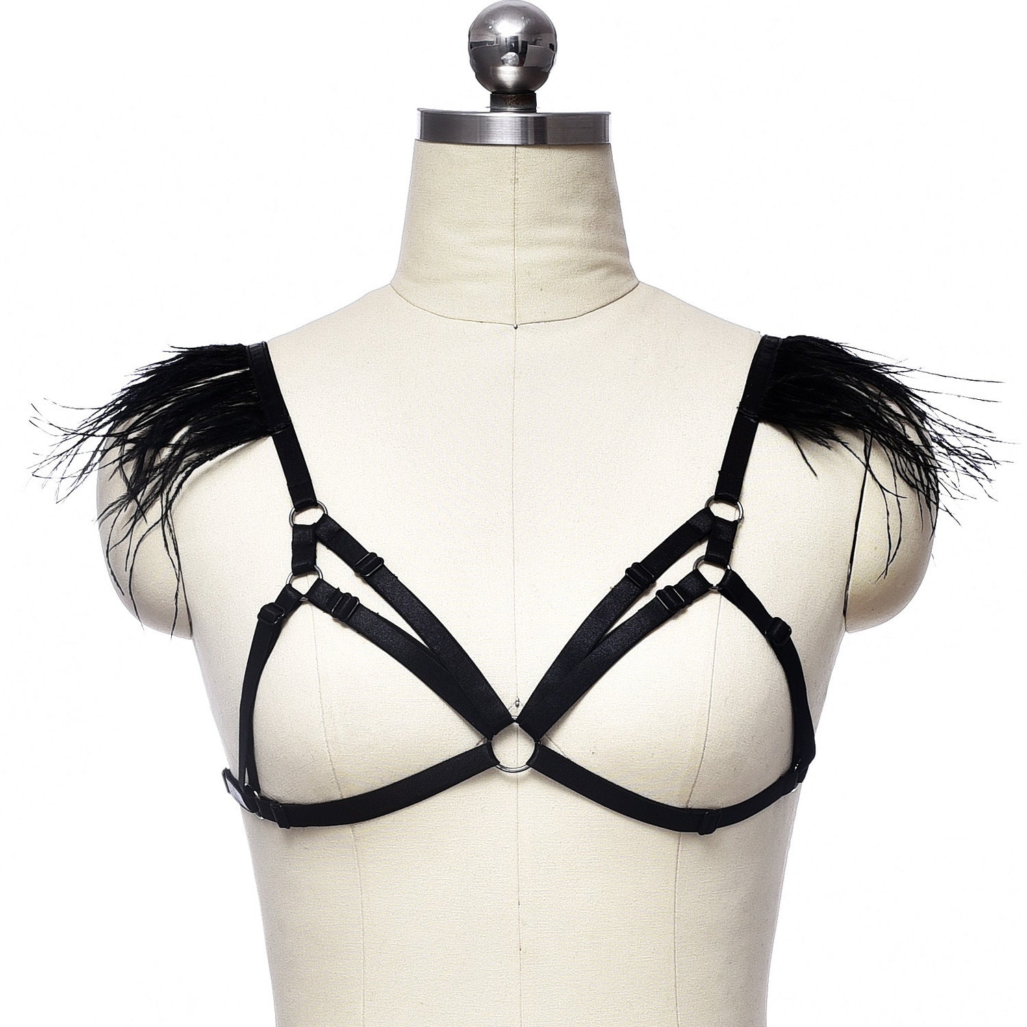 Latina Sexy No Bra Intimate Body Harness Lingerie