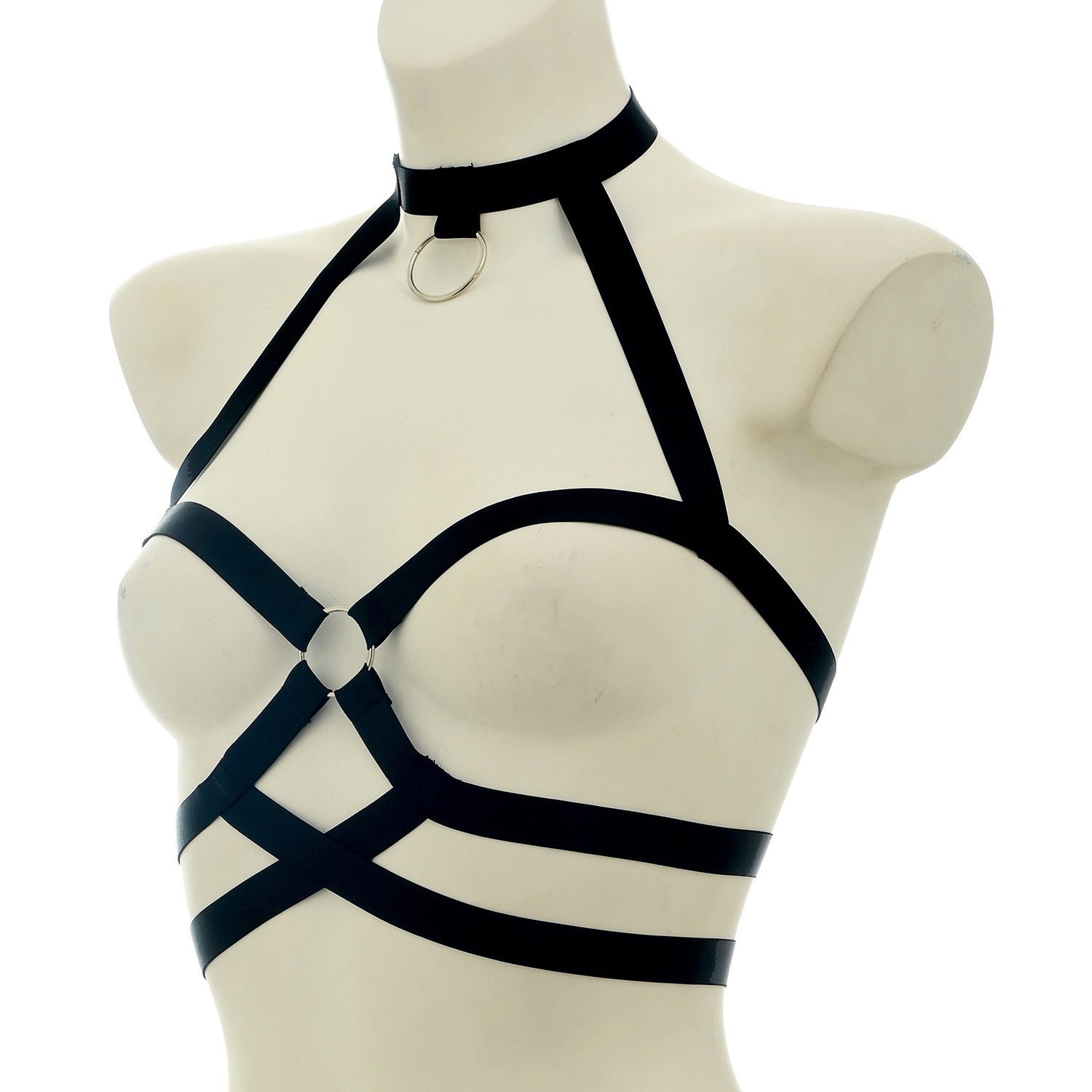 Latina Sexy No Bra Intimate Bondage Harness Lingerie