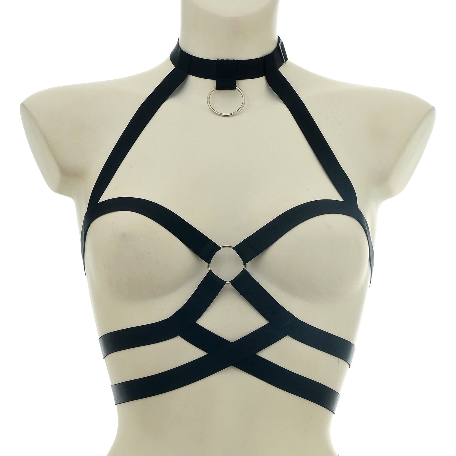 Latina Sexy No Bra Intimate Bondage Harness Lingerie