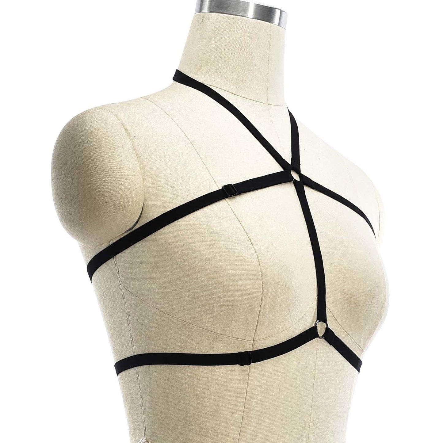 Latina Sexy No Bra Intimate Bondage Harness Lingerie