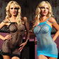 Latina Sexy See Thru Dresses Intimate Lingerie Mesh