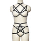 Latina Sexy Valentines Lingerie Set Women  Bdsm Lingerie Harness Intimate Bra Panties