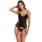 Nasty Black Lace Bodysuit Sexy mature woman lingerie Slutty