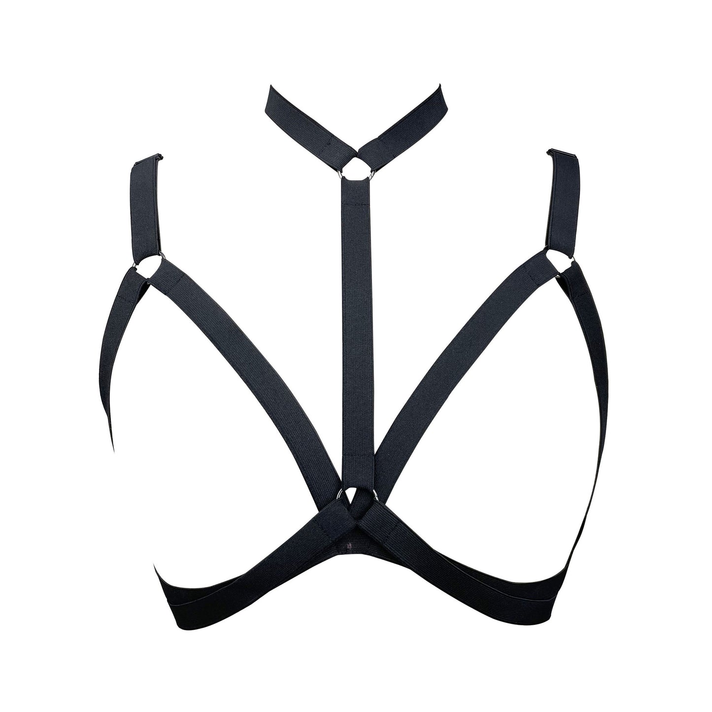 Nasty Bra for Sexy Couples Black Body Harness Lingerie