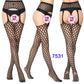 Nasty Crotchless Fishnet Tights Couples Pantyhose