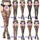 Nasty Crotchless Fishnet Tights Couples Pantyhose