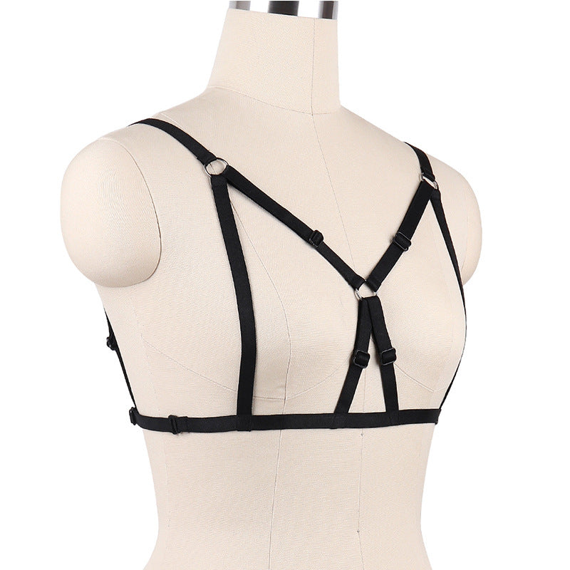 Nasty Harness Bra Couples Strappy Harness Lingerie