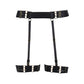 Nasty High Waisted Garter Belt Set Couples Body Harness Lingerie