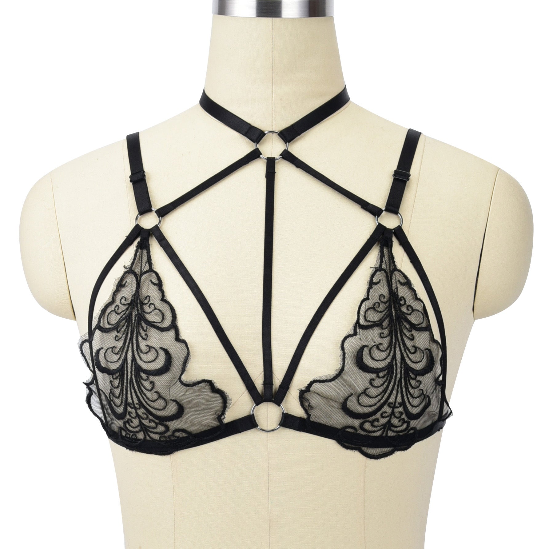 Nasty Sexiest Bra Couples Bdsm Harness Lingerie