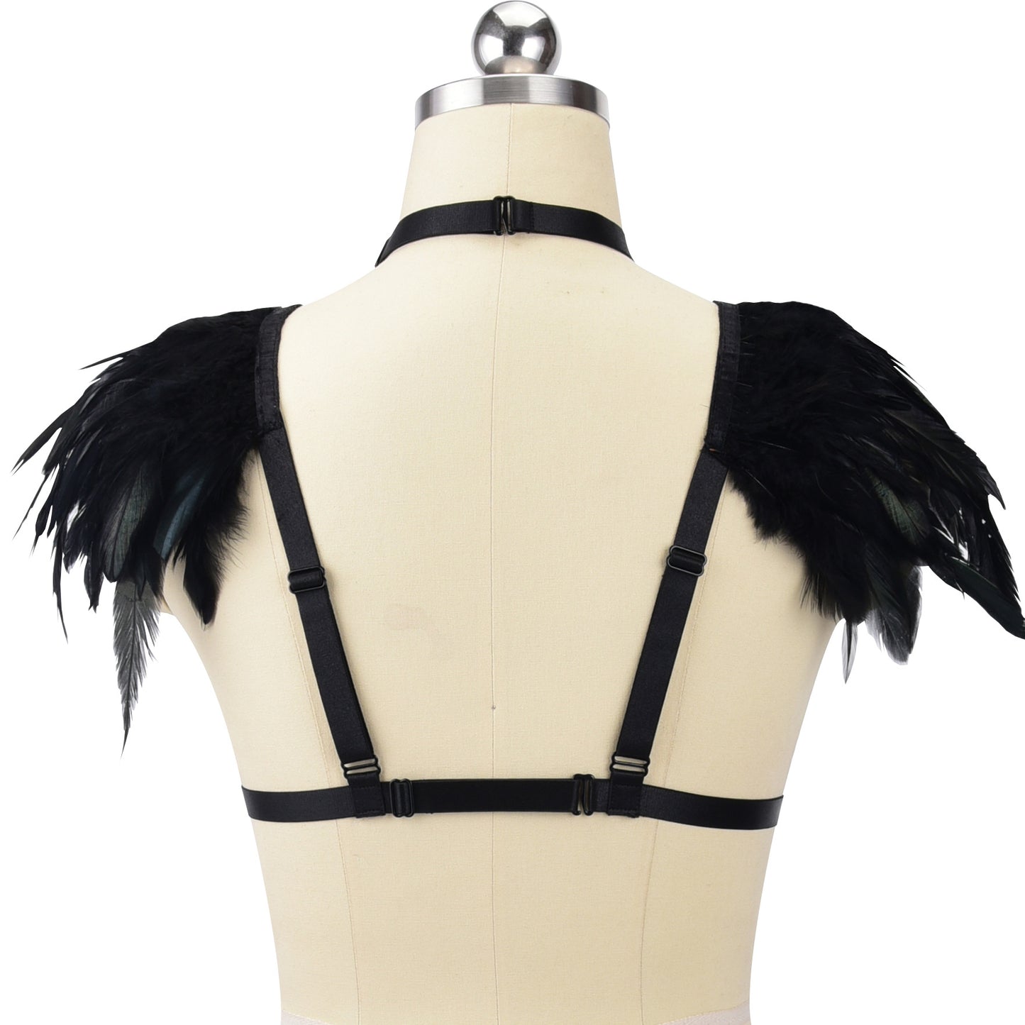 Nasty Sexiest Bra Couples Bdsm Harness Lingerie Feather Bra