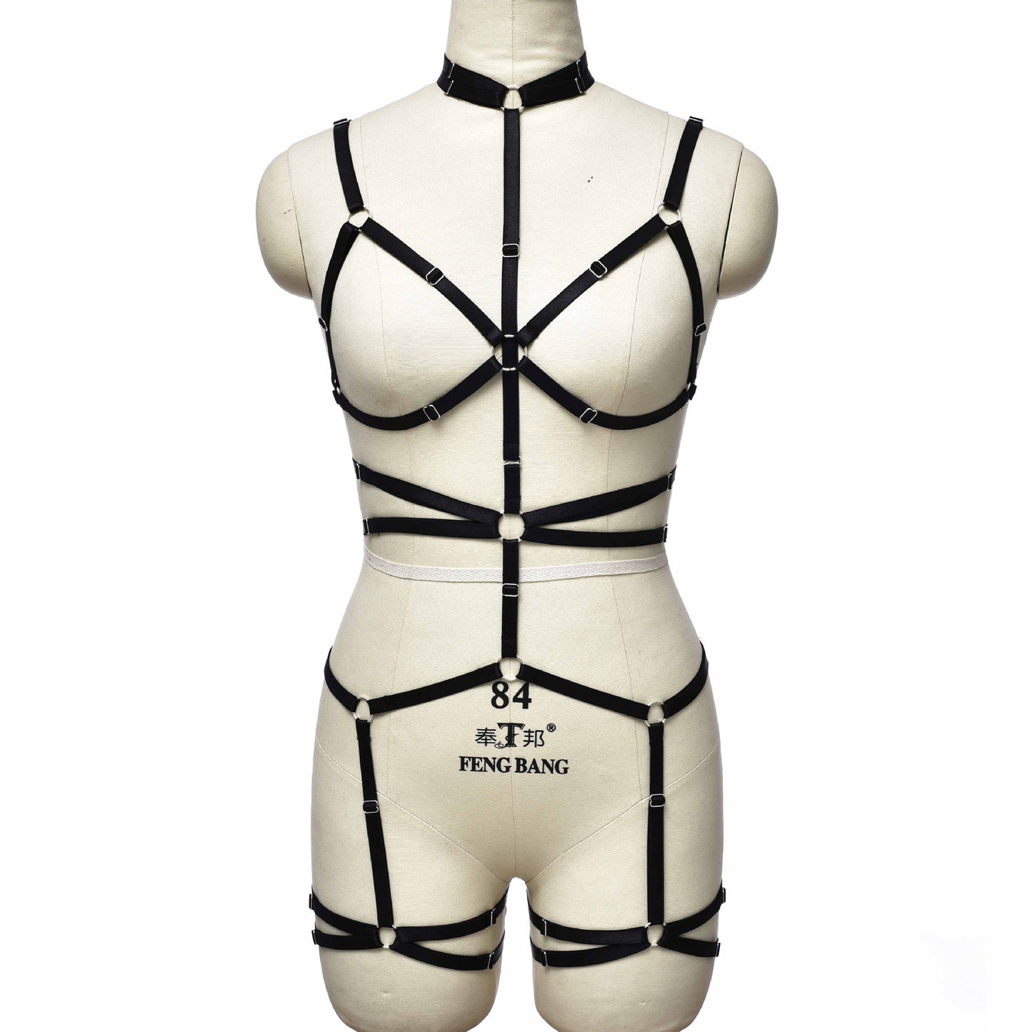 Nasty Sexy Bodysuit Revealing Bdsm Lingerie Harness Women  Teddy