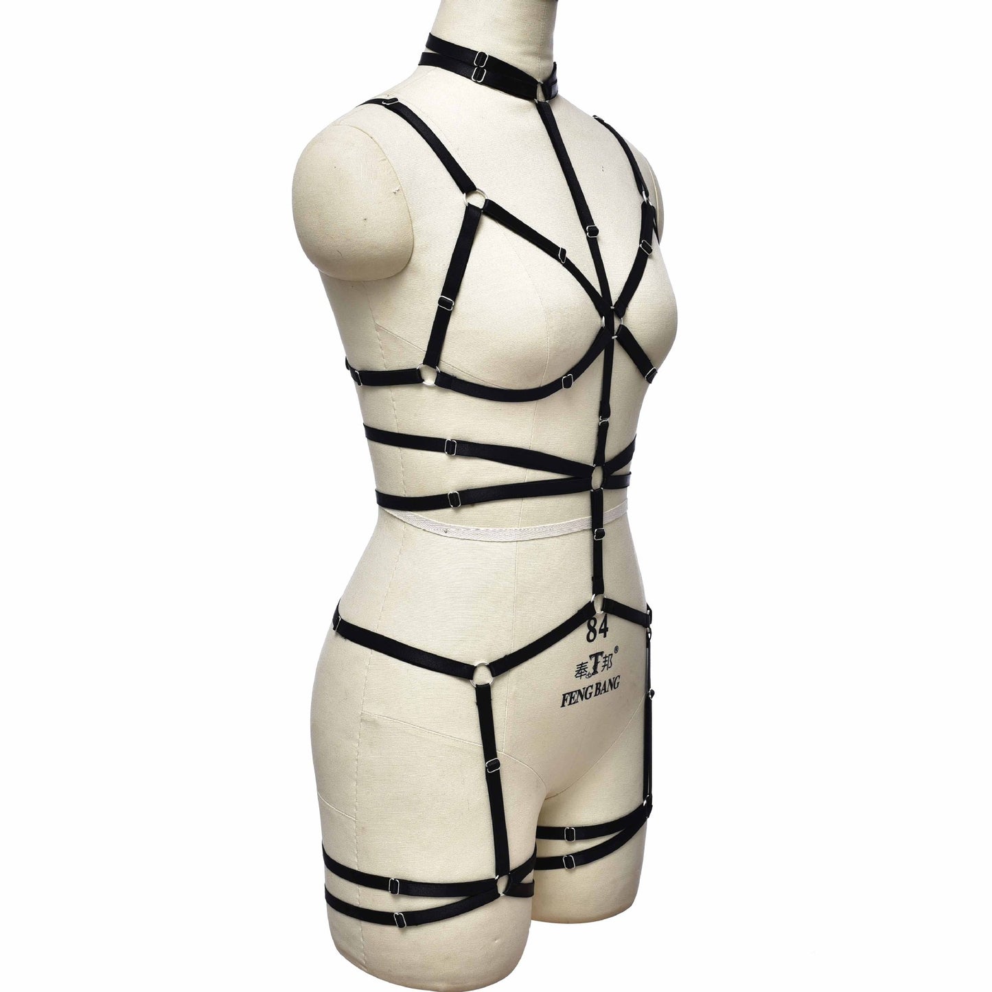 Nasty Sexy Bodysuit Revealing Bdsm Lingerie Harness Women  Teddy