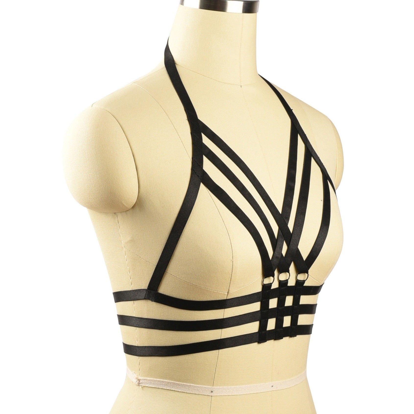 Nasty Sexy No Bra Couples Bondage Harness Lingerie