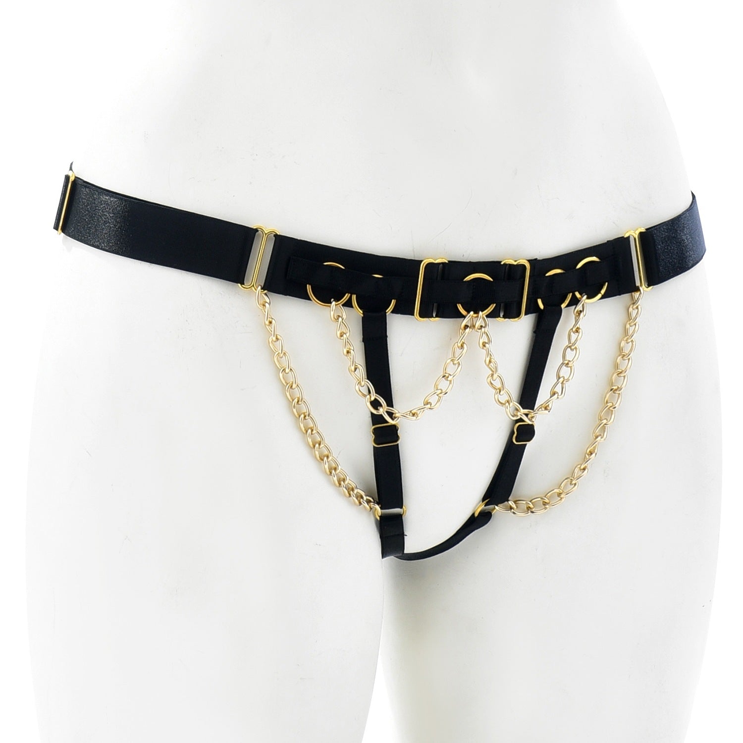 Nasty Womens Crotchless Panties Couples Bdsm Lingerie Harness Revealing Thong