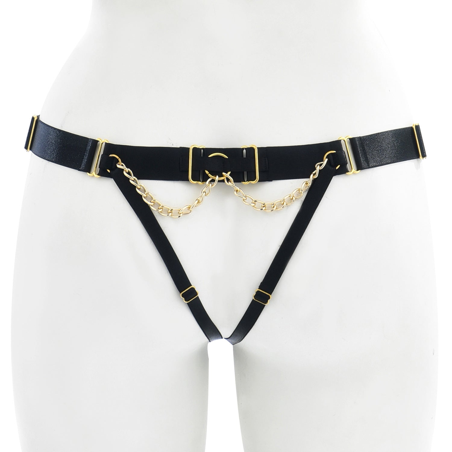 Nasty Womens Crotchless Panties Couples Bdsm Lingerie Harness Revealing Thong