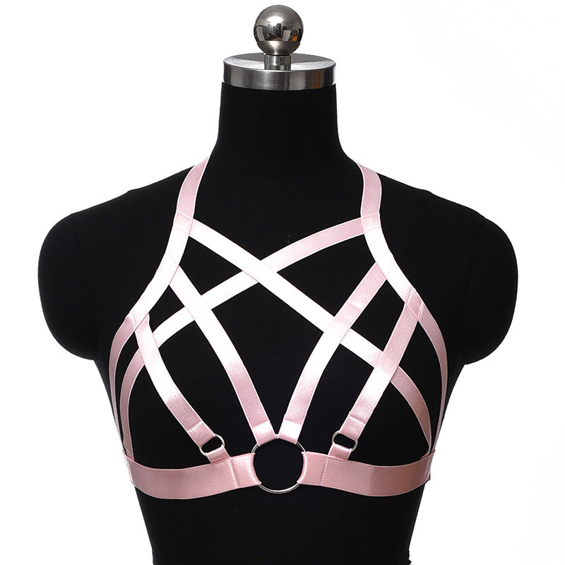 Naughty Bra Straps Wife Strappy Harness Lingerie