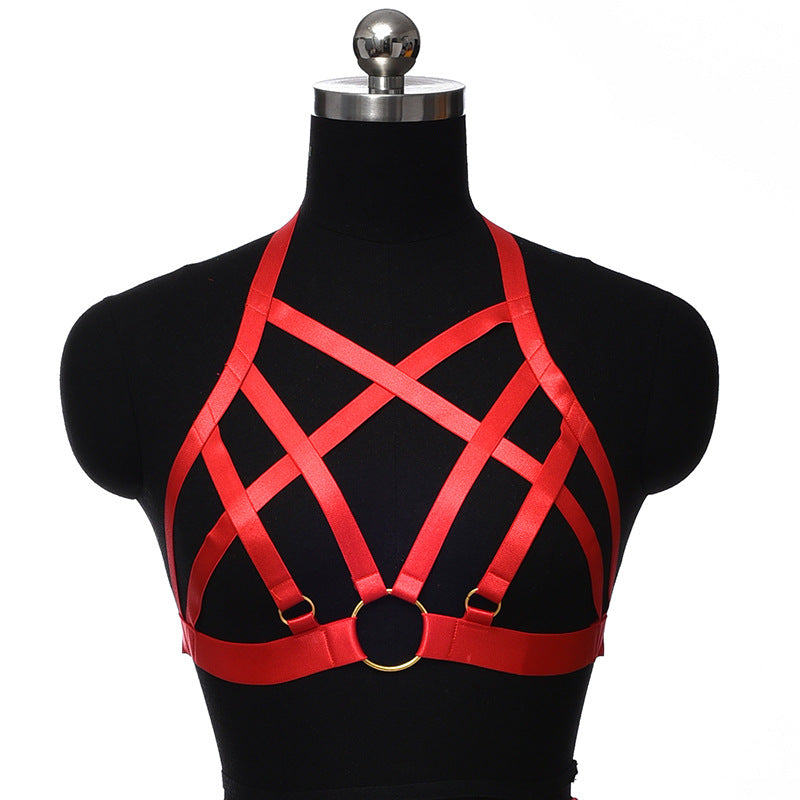 Naughty Bra Straps Wife Strappy Harness Lingerie