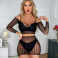 Naughty See Through Dress Sexy Submissive Plus Size Mesh Lingerie