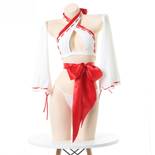 Naughty Sexy Exotic Lingerie Set Kimono Robe Role Play Costume