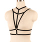 Naughty Strappy Bra Wife Black Body Harness Lingerie