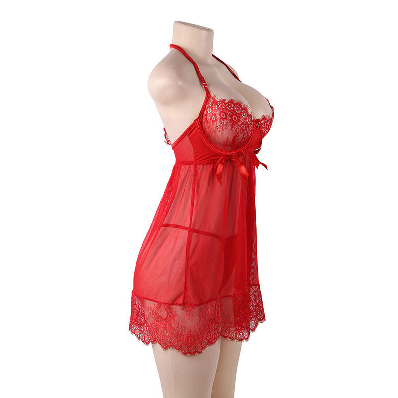 Naughty Women Babydoll Dresses Lace mature hot lingerie Naughty Chemise