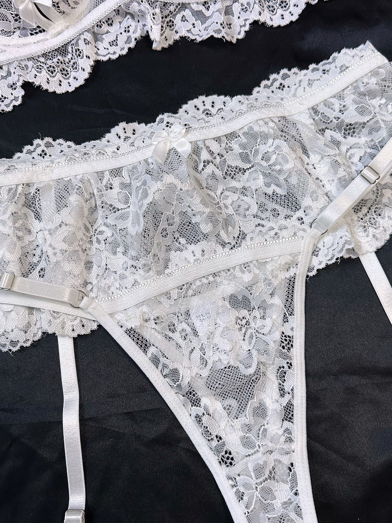 Lace White Bridal Lingerie Uncensored