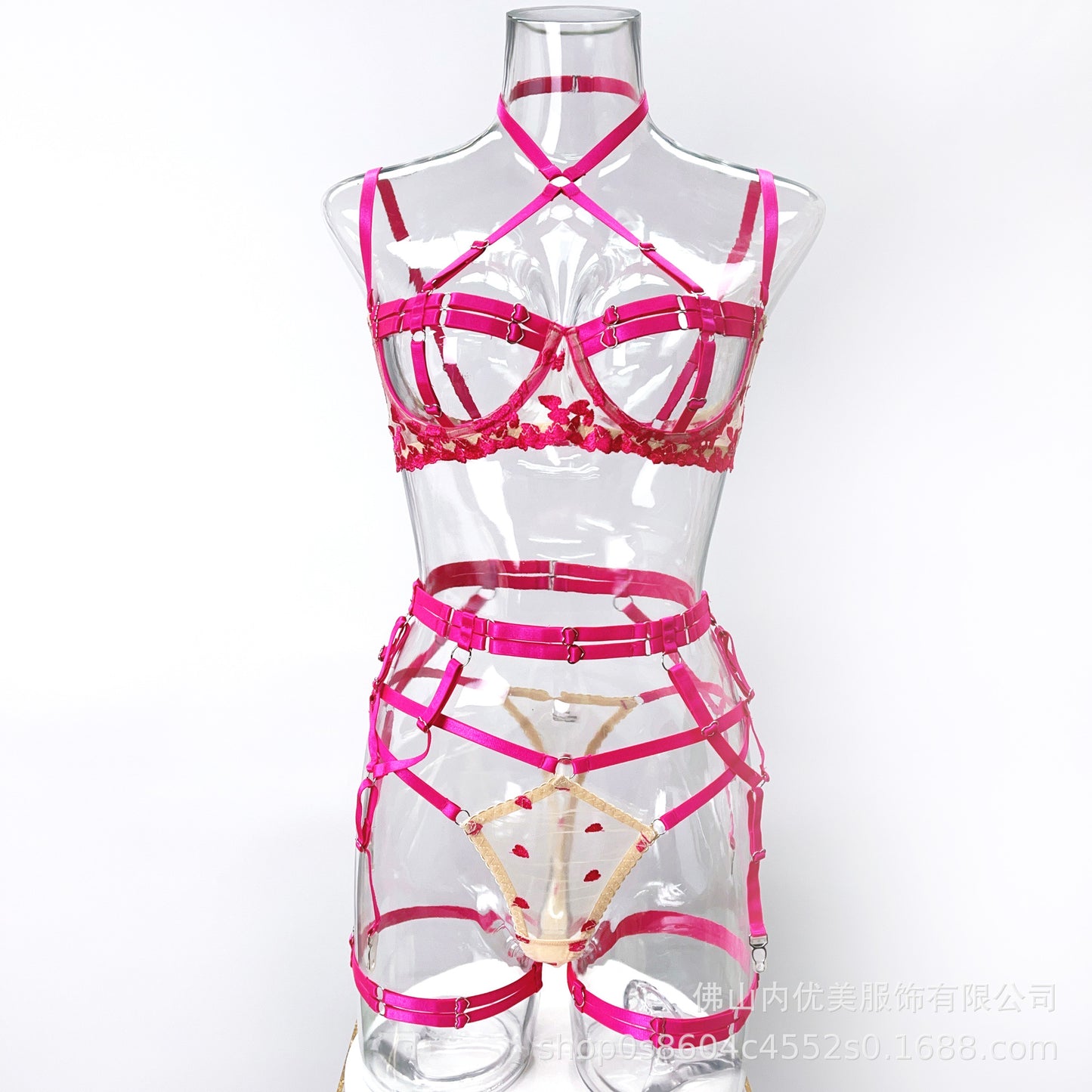 Red Harness Lingerie