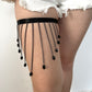 Strapy Garter Leg Harness Black Body Harness Lingerie