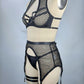 Intimate Slutty Lingerie Set Naughty See Through Mesh Lingerie Submissive Bra Panties