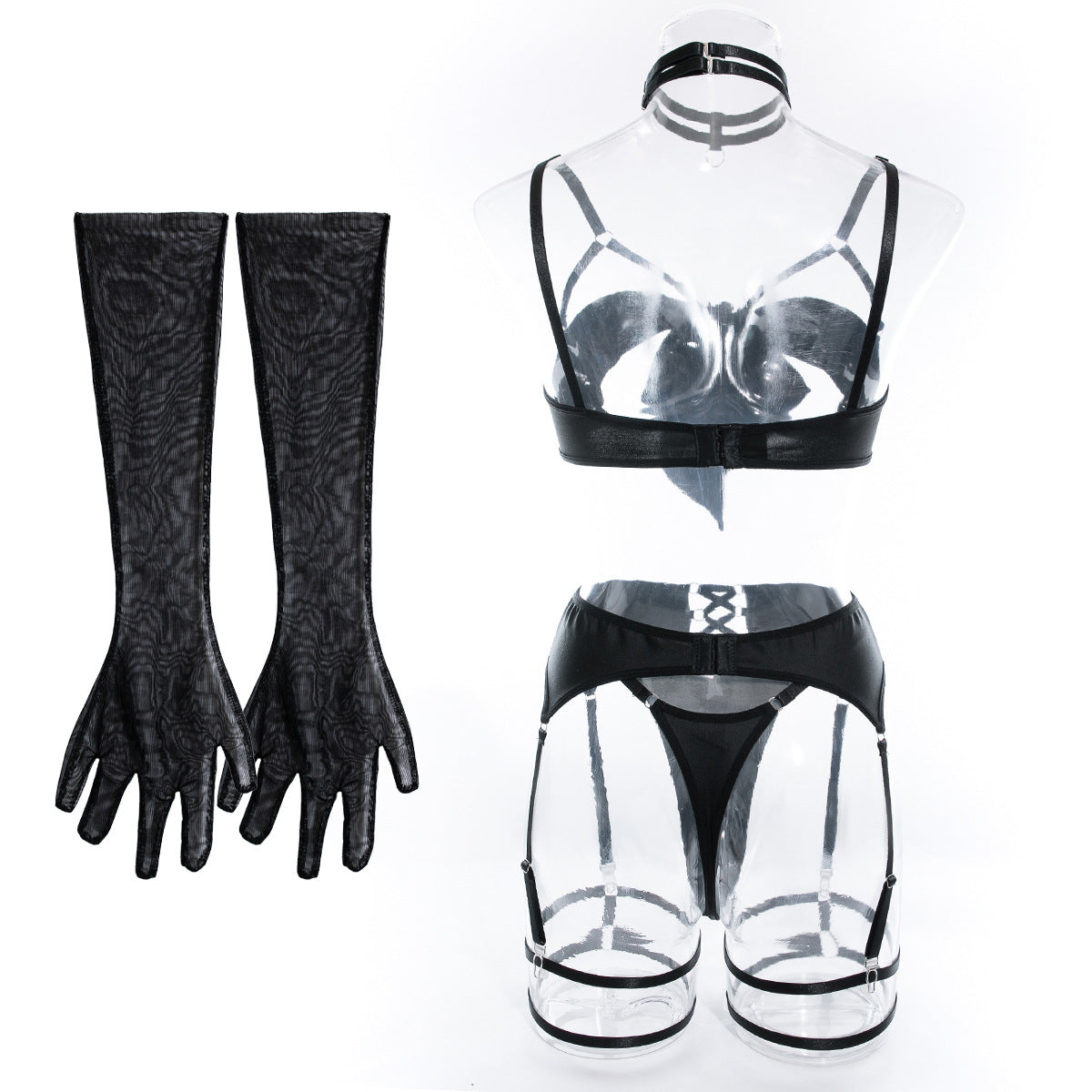 Bow Harness Lingerie