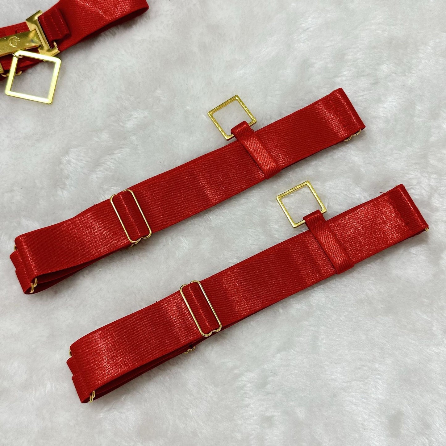 Red Lingerie Harness