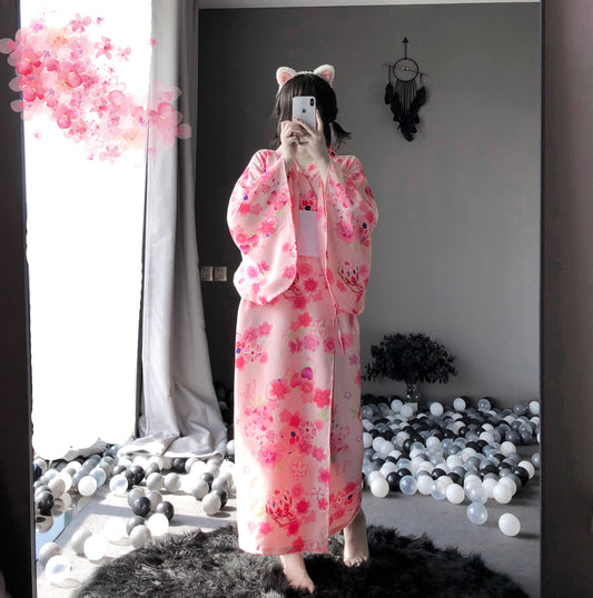 Sexy Long Kimono