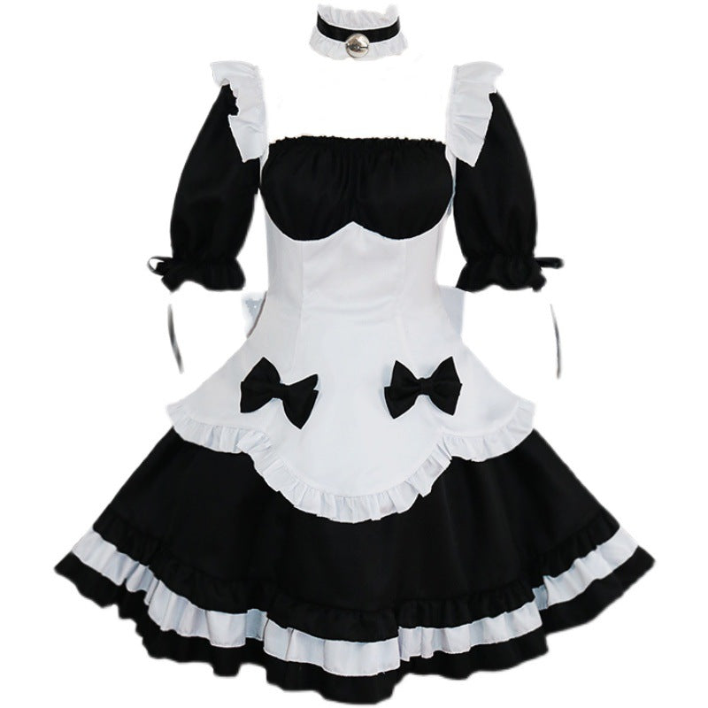 Slutty Sexy See Thru Dress Maid Lingerie Outfit Anime Cosplay Costume