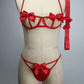 Women  Intimate Bdsm Lingerie Harness Set