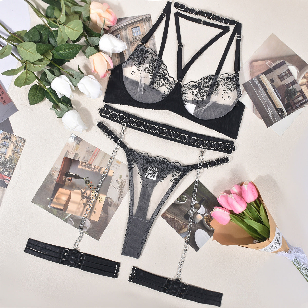 Lingerie See Through Sheer