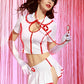 Extreme Sexy Nurse Costume Lingerie Nasty Role Play Dress