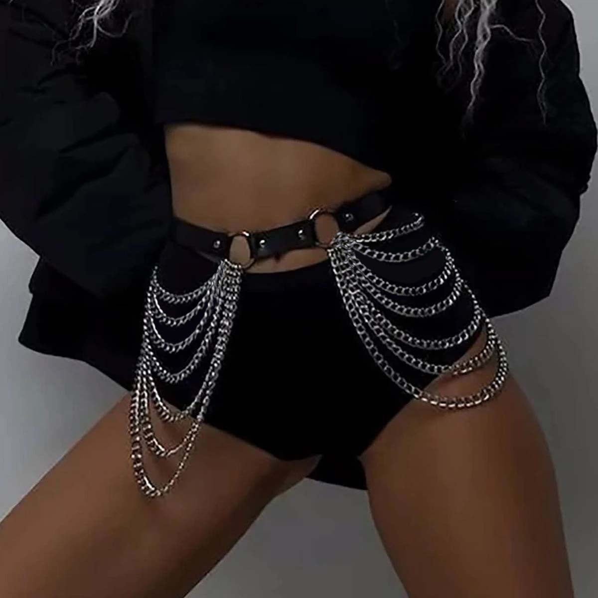Belt With Thigh Harness