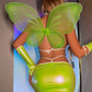 Green Sexy Lingerie Fairy Costume with Gloves