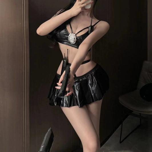 Short Leather Mini Skirts