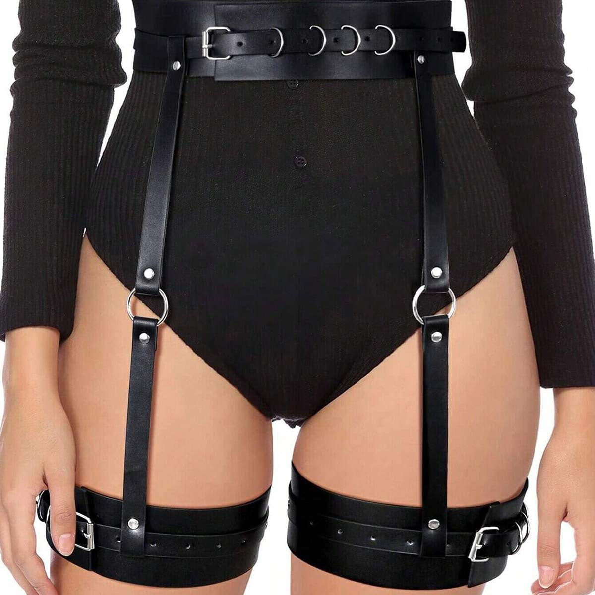 Bondage Harness Legs