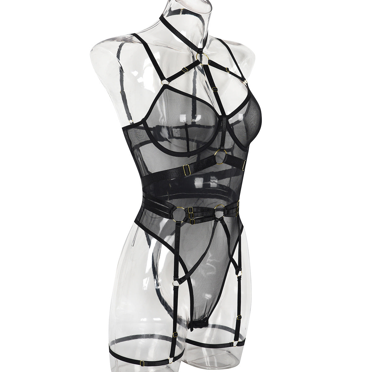 Harness Bodysuit Lingerie