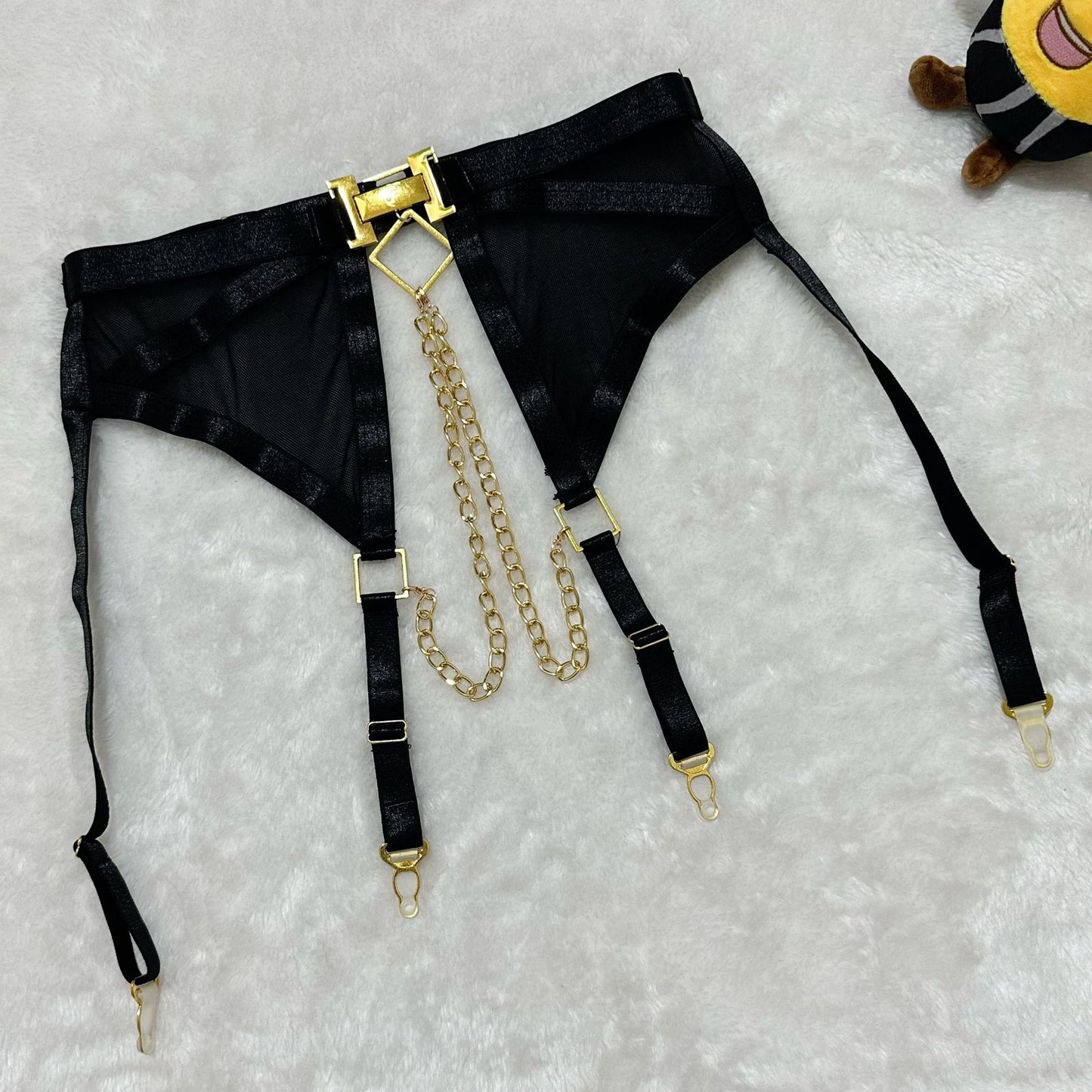 Red Lingerie Harness