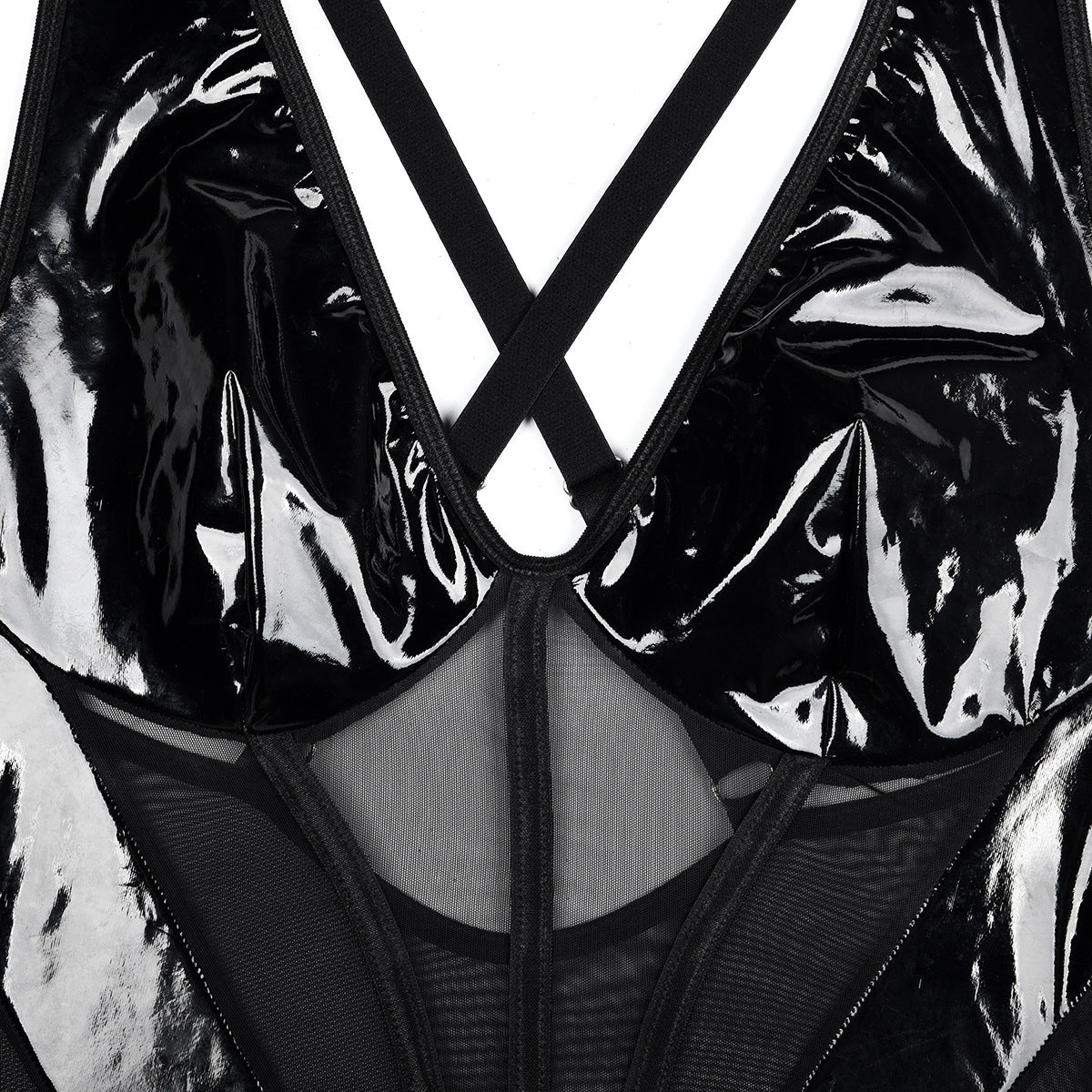 Clear Vinyl Bodysuit