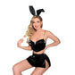 Revealing Black Dress Women  Sexy Bugs Bunny Costume Role Playing Lingerie